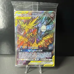 Pokemon Card Moltres Zapdos Articuno GX SM210 SM Black Star Promos SEALED - Image 1