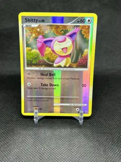 Vintage REVERSE HOLOGRAPHIC Pokemon Card Lot - ALL CATS! 4 Cat Reverses - Image 2