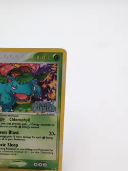 Venusaur 28/100 EX Crystal Guardians Reverse Holo Foil Rare Pokemon TCG Card - Image 3
