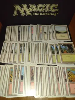 MTG Revised Land 135 Card Lot LP/MP Condition MAGIC THE GATHERING + BONUS - Image 5