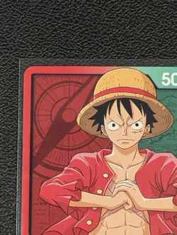 One Piece Trading Cards Monkey.D.Luffy Romance Dawn OP01 - OP01-003L Near Mint - Image 2