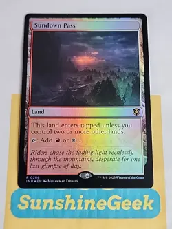 Sundown Pass Innistrad Remastered Foil - Image 1