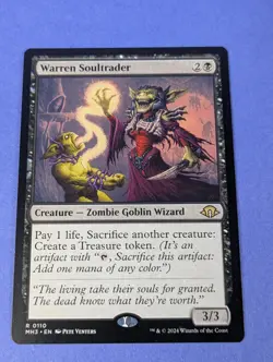 MTG Magic: Modern Horizons 3: Warren Soultrader #0110 Rare - NM - Image 1