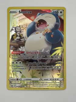 Snorlax TG10/TG30 Lost Origin Trainer Gallery Holo Pokemon - Image 1