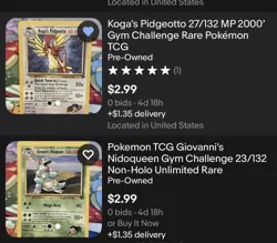 VINTAGE Pokemon Lot - Gym Challenge - Image 3