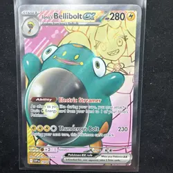Ionos Bellibolt ex 194 2025 Pokemon Journey Together SVP Black Star Promo NM - Image 1