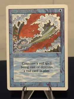 MTG - Magic The Gathering - Blue Elemental Blast X 4 - Revised- NP/NM! - Image 3