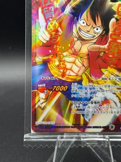 Monkey D. Luffy P OP 46 Promo SEALED Japanese One Piece Miracle Battle Carddass - Image 5