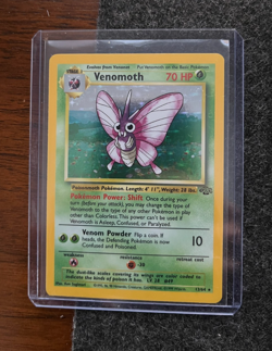 Pokemon - Venomoth Holo - 13/64 - Jungle - Rare Card - NM - Image 1