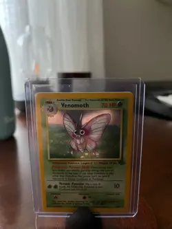 Pokemon - Venomoth Holo - 13/64 - Jungle - Rare Card - NM - Image 4