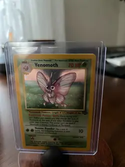 Pokemon - Venomoth Holo - 13/64 - Jungle - Rare Card - NM - Image 5