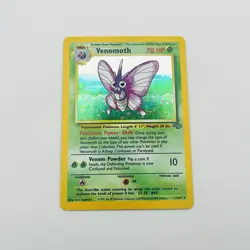 Venomoth - 13/64 - Pokemon Jungle Unlimited Holo Rare Card WOTC NM - Image 2