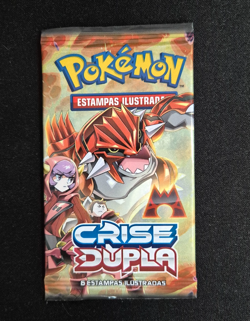 Pokemon XY Double Crisis Groundon Brazilian Booster Pack PORTUGUESE Sealed - Image 1