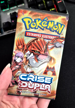 Pokemon XY Double Crisis Groundon Brazilian Booster Pack PORTUGUESE Sealed - Image 3