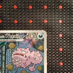 Pokemon TCG Team Rockets Weezing 199/182 SV10: Destined Rivals IR Near Mint - Image 4