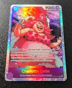 One Piece CCG Charlotte Linlin Two Legends SR Foil OP08-069 NM - Image 1