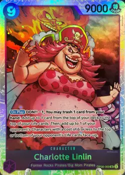 • Charlotte Linlin • OP08-069 SR Two Legends Holo Foil One Piece TCG NM - Image 1