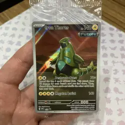 Iron Thorns SVP 098 Black Star Promo Pokemon TCG SEALED Temporal Forces ETB - Image 1