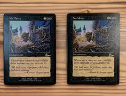 No Mercy Urza's Legacy LP Black Rare 1999 MAGIC GATHERING CARDS X2 🔥! - Image 1