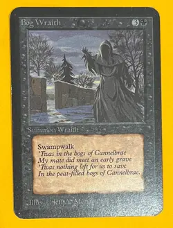 MTG BOG WRAITH Alpha (OldManMTG 012-841) - Image 1