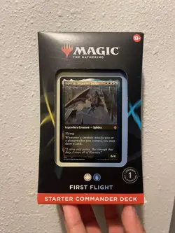 Magic the Gathering - Starter Commander Deck First Flight - New Sealed - Image 1