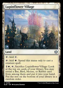 x1 Lupinflower Village - Bloomburrow - NM - MTG - Image 1