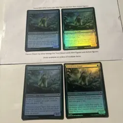 Sunshower Druid Foil Magic MTG Bloomburrow Playset (x4) 0195 - Image 1