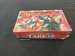 Magic Khans Of Tarkir Factory Sealed Booster Box English MTG FREEship 653569933472 - Image 1