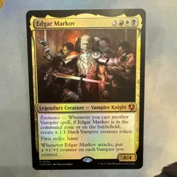 Edgar Markov #234 - Innistrad Remastered - MTG Foil - NM- Vampire Commander - Image 1
