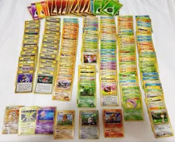Pokemon Card Vintage Old Back Lot 186 Cards Bulk Set 1996-2000 Era JP - Image 1