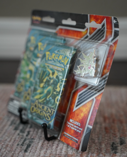 Pokemon TCG XY Ancient Origins 3 Booster Pack Blister Tyranitar Pin Art SEALED - Image 3