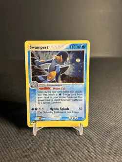 Pokemon TCG Swampert 13/109 Ruby and Sapphire Holo MP - Image 1