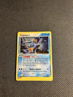 Pokemon TCG Swampert 13/109 Ruby and Sapphire Holo MP - Image 3