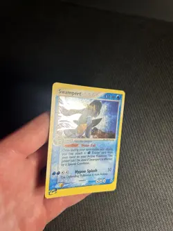 Pokemon TCG Swampert 13/109 Ruby and Sapphire Holo MP - Image 4