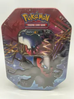 Pokemon Fall 2012 Darkrai EX Tin New/Sealed (4 Booster Packs) - Image 1