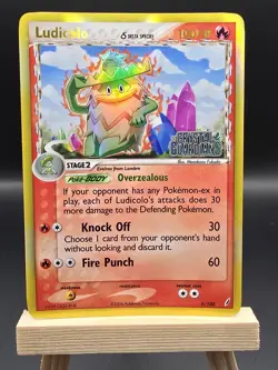 Pokemon EX Crystal Guardians Ludicolo Venusaur Squirtle Holo Lot - Image 2