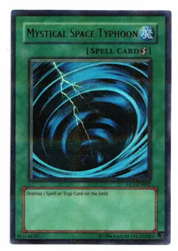 Yu-Gi-Oh Card: Mystical Space Typhoon HL2-EN002 Parallel Rare! NM - Image 1