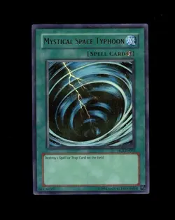 Yu-Gi-Oh! MYSTICAL SPACE TYPHOON HOLO PARALLEL FOIL HL2-EN002! LP Secret Rare - Image 1