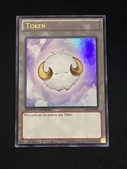 White Sheep Token LC04-EN008 YuGiOh Legendary Collection 4: Joey's World - Image 1