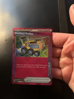 Pokemon TCG S&V Surging Sparks Set: Precious Trolley 185/191 Ace Spec Card - NM - Image 4