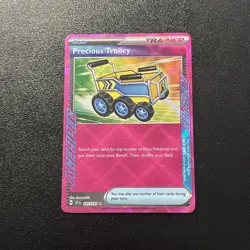 Pokemon Precious Trolley 185/191 SV08 Surging Sparks Ace Spec NM Condition - Image 1