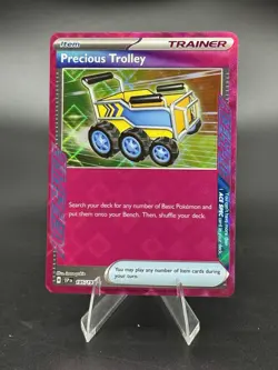 Precious Trolley - 185/191 - Surging Sparks - Ace Spec - NM - Pokemon TCG - Image 3