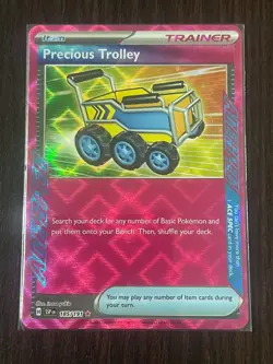 Precious Trolley - 185/191 - Ace Spec - Surging Sparks - Pokemon Card - NM - Image 1