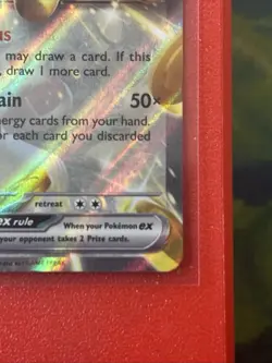 Pokemon TCG Paradox Rift Gholdengo EX Holo Double Rare Card 139/182 SV04 - Image 2