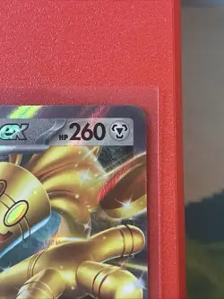 Pokemon TCG Paradox Rift Gholdengo EX Holo Double Rare Card 139/182 SV04 - Image 3