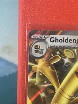 Pokemon TCG Paradox Rift Gholdengo EX Holo Double Rare Card 139/182 SV04 - Image 4
