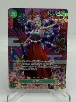 One Piece Card Yamato SP SEC OP01-121 OP05 Alternate Art English Japanese - Image 1