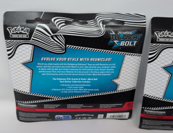 (4) Pokemon TCG Scarlet Violet Black Bolt Tech Sticker Collection 3-Pack - Image 2