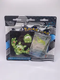 Pokemon Black Bolt 3-Pack Tech Sticker Collection FACTORY SEALED - Image 1