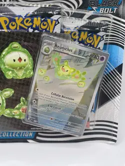 Pokemon Black Bolt 3-Pack Tech Sticker Collection FACTORY SEALED - Image 3